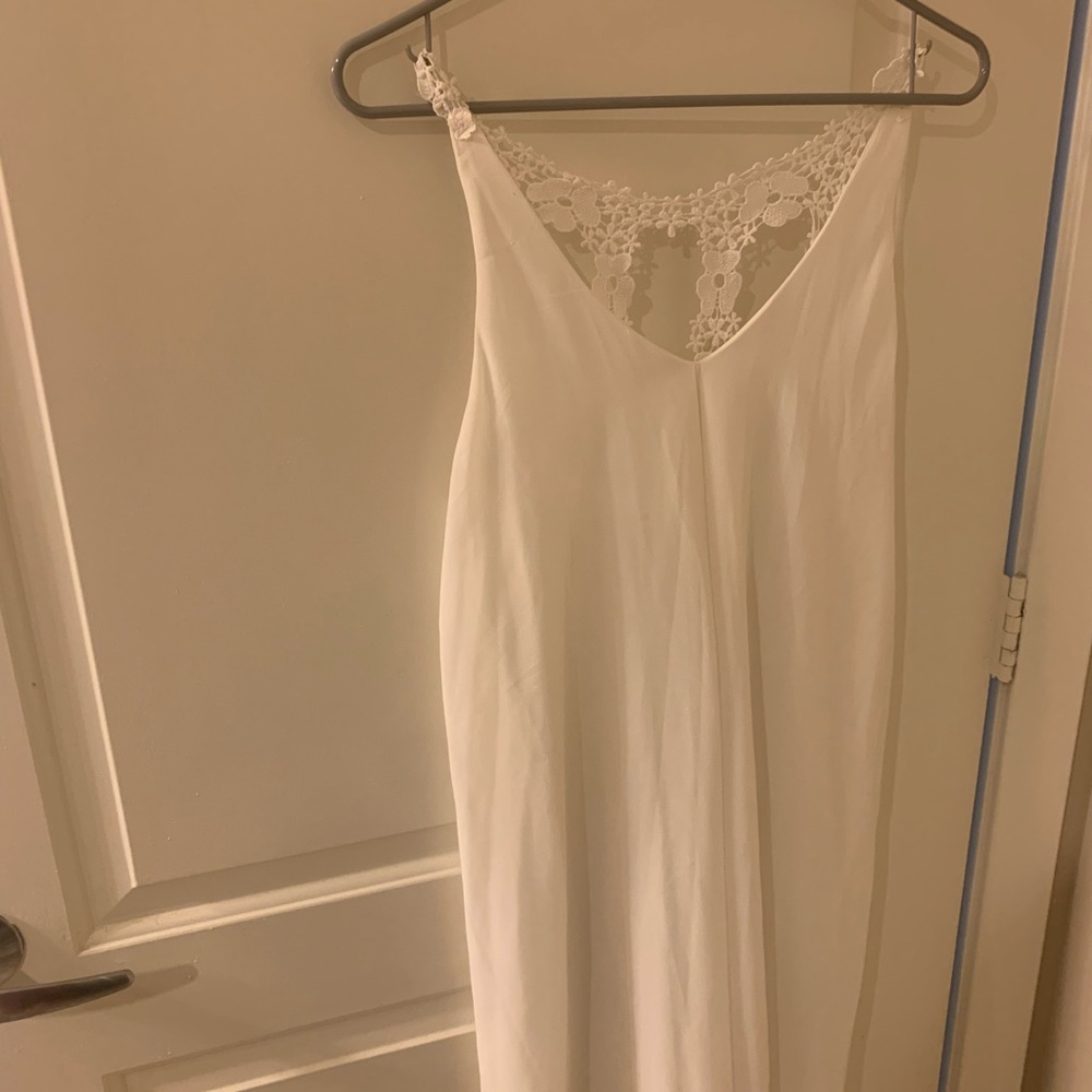 White mini dress (Francesca’s)
